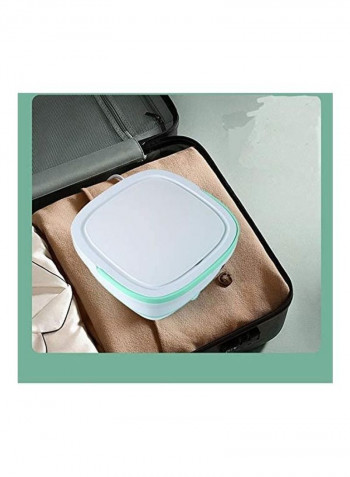 Portable Mini Folding Clothes Washing Machine 5 kg 135 W 2152004 Green/White