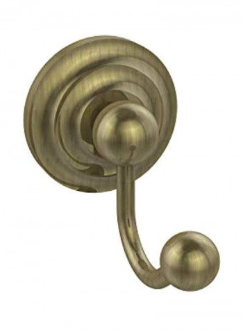 Brass Robe Hook Gold 29x21x2inch