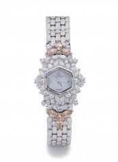 Women's 22K Gold Plated With Crystal Analog Watch P-21843