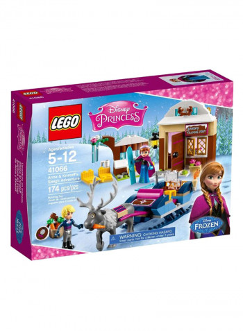 174-Piece Anna And Kristoff’s Sleigh Adventure Building Set 41066