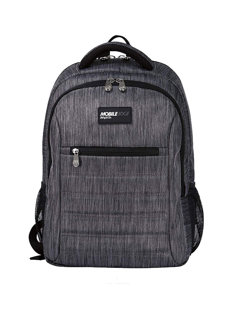 Smart Pack Laptop Backpack Grey/Black
