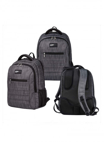 Smart Pack Laptop Backpack Grey/Black