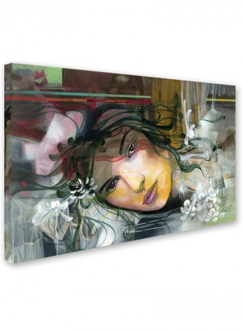 En Pensamientos Canvas Wall Art Multicolour 16 x 24inch