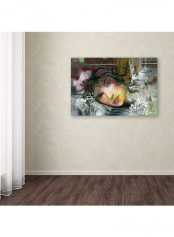 En Pensamientos Canvas Wall Art Multicolour 16 x 24inch