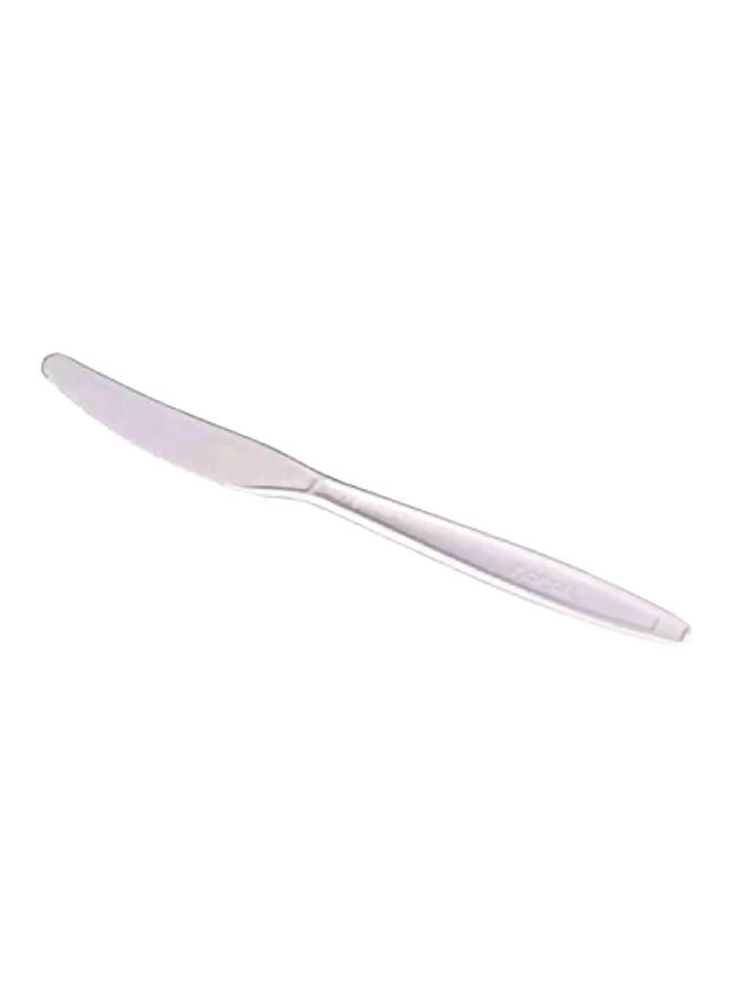 1000-Piece Disposable Knife White 7.5x0.06x0.32inch