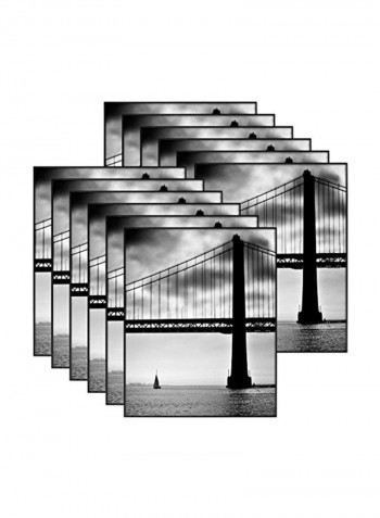 12-Piece Tabletop Frame Black 8x10inch