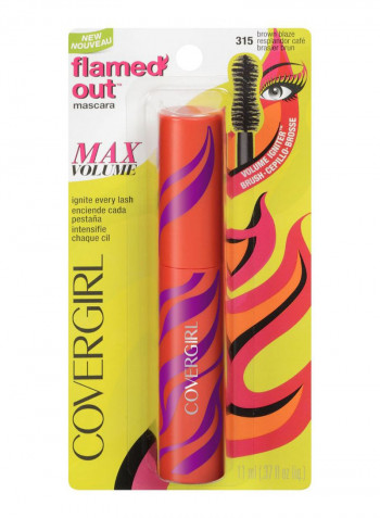 Flamed Out Eye Mascara 315 Brown Blaze