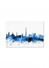 Paris Farms Iv Canvas Wall Art multicolour 14 x 19inch