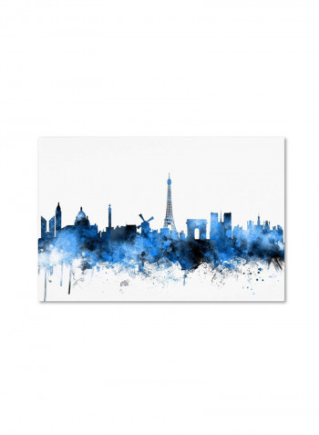 Paris Farms Iv Canvas Wall Art multicolour 14 x 19inch