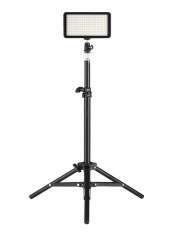 2-Piece LED Video Light Kit 2200mAh Black