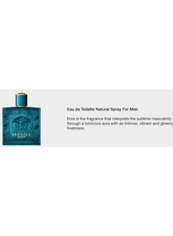 Set Of 2 Eros EDT 100ml 2 Eros EDT 100ml