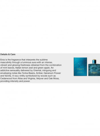 Set Of 2 Eros EDT 100ml 2 Eros EDT 100ml