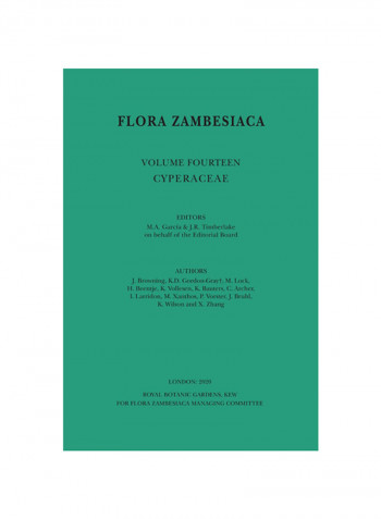 Flora Zambesiaca Volume 14 Part 1 Cyperaceae, Volume 14 Paperback