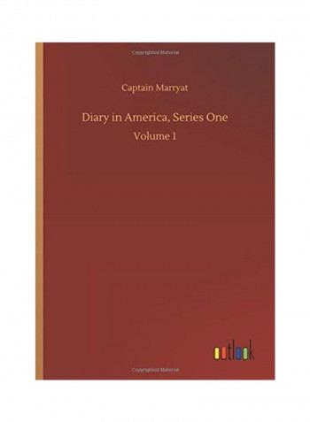Diary In America Series One Volume 1 Hardcover English by Captain Marryat - 2020