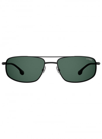 Men's Rectangular Frame Sunglasses - Lens Size: 62 mm
