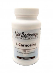 L-Carnosine Dietary Supplement 500mg - 90 Capsules