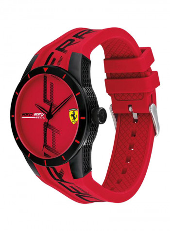 Men's Redrev Silicone Analog Watch 840028