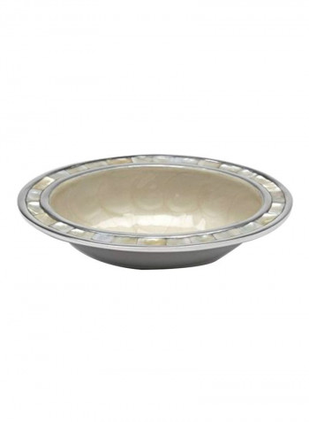 Classic Oval Bowl Snow 8inch