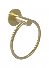 Fresno Collection Towel Ring Gold 6x6x7inch