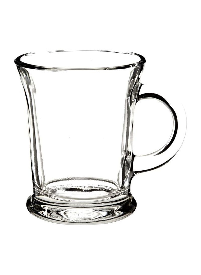 Transparent Tea Mug Clear 9.5x12.7x11.4centimeter