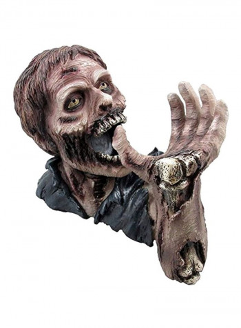 Wine Bottle Holder Statue Black/Brown/Grey 12x6x7.75inch