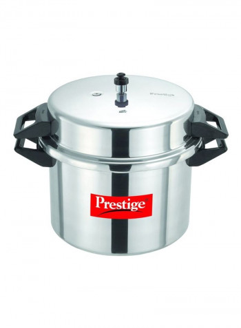 Aluminium Pressure Cooker Silver