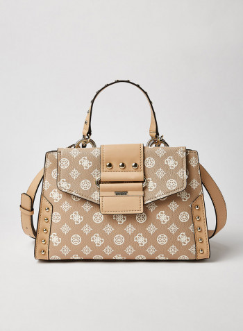 Greta Girlfriend Satchel Sand