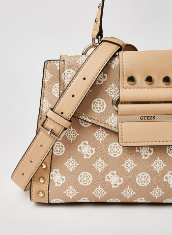 Greta Girlfriend Satchel Sand