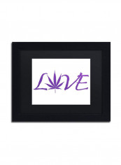 Love Wall Art Purple 11 x 14inch reviews Love Wall Art Purple 11 x 14inch