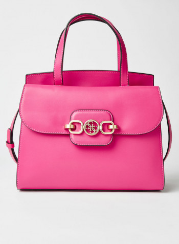 Hensely Satchel Fuchsia