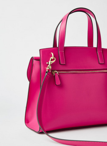 Hensely Satchel Fuchsia