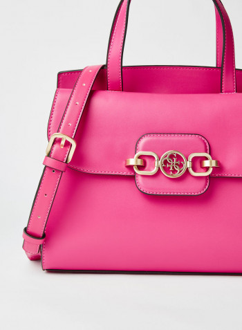 Hensely Satchel Fuchsia