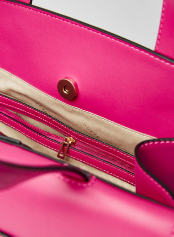 Hensely Satchel Fuchsia