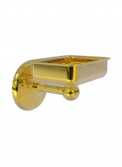 Monte Carlo Collection Wall Mounted Soap Dish Gold 4.5x3.5x3inch