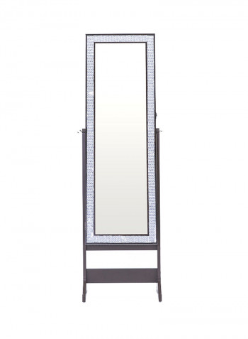 Amanda Jewelry Cabinet Brown