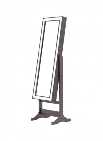 Amanda Jewelry Cabinet Brown