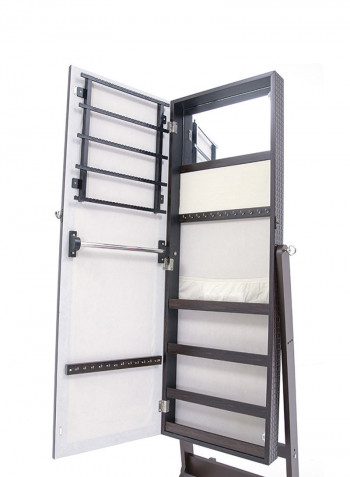 Amanda Jewelry Cabinet Brown
