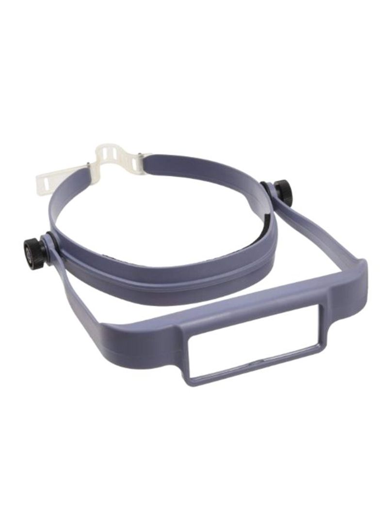 Binocular Magnifying Visor Purple/Clear