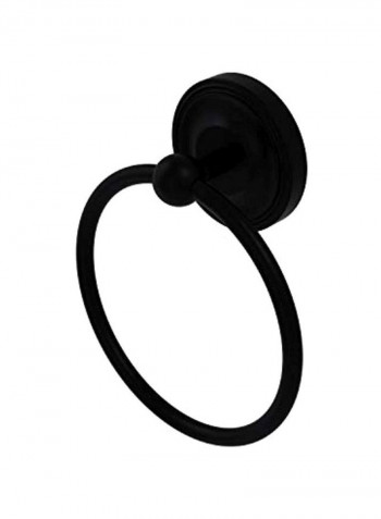 Regal Collection Towel Ring Black