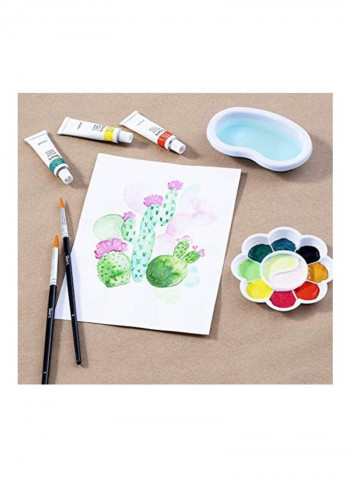 126-Piece All-Media Art Set Black/Yellow/Blue