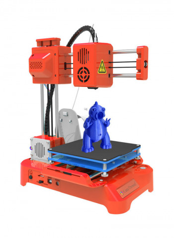 3D Printer With EU Plug Orange