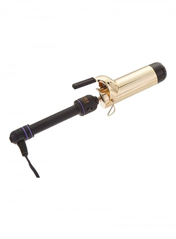 Extra-Long Barrel Curling Iron Gold/Black