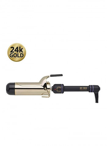 Extra-Long Barrel Curling Iron Gold/Black