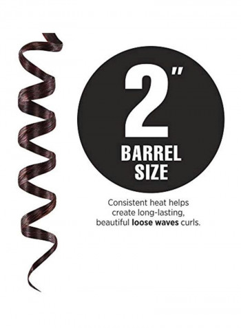 Extra-Long Barrel Curling Iron Gold/Black