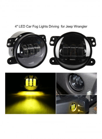 4-Inch LED Car Light for Jeep Wrangler