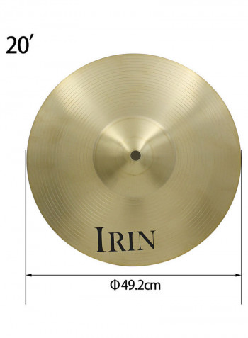 Brass Alloy Crash Ride Hi-Hat for Drum Set