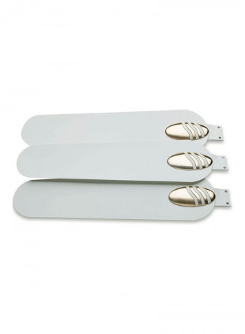 Grace Deluxe Ceiling Fan 73 W 250843 White/Gold