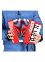 17-Keys 8 Bass Mini Small Accordion