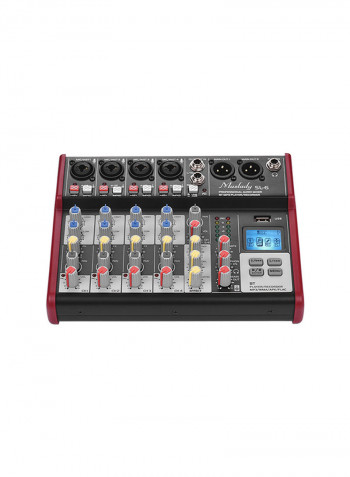 Portable 6-Channel Mixing Console Mixer