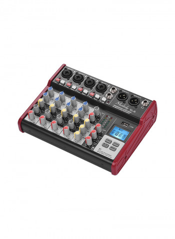 Portable 6-Channel Mixing Console Mixer